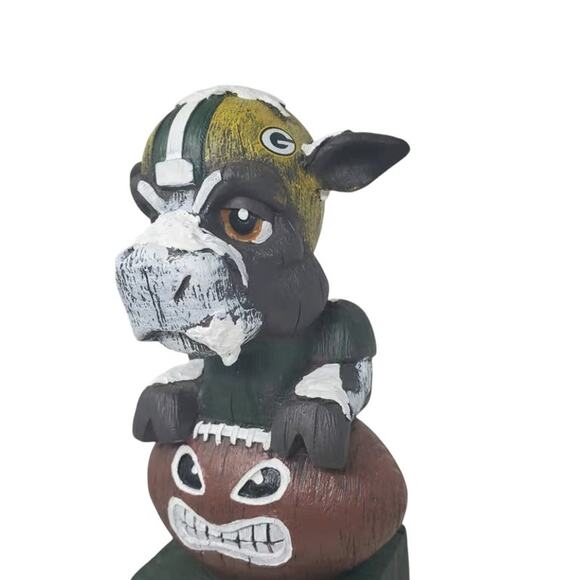 New NFL 16 inch Team Tiki Totem Green Bay Packers - Picture 5 of 5